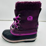 Sorel Purple Women's Warm Winter Waterproof Snow Boots Size US 5 UK 4 Photo 3