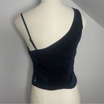 Free People Movement Black One Shoulder Ruched Tank Top | NWOT | Size M Size M Photo 4