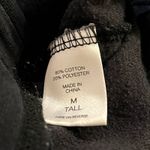 New York & Co. Black Velour Drawstring Pants | Medium Tall Photo 5