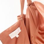 Revelry Rory Bridesmaid Satin Maxi Dress in Copper Orange Size 18 Photo 7