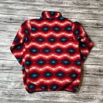 Patagonia Synchilla Quarter Snap-T Wild Desert Red Aztec Fleece XS Extra Small Photo 1