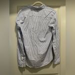 Aeropostale NWT  Striped Blue White Striped Shirt with Pink Palm Trees Photo 3