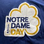 Notre dame shamrock shirt Blue Photo 4