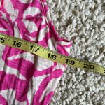 I.N.C cute pink floral mini ruffle rayon tank dress Size XL Photo 8