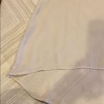 Love Stitch Ivory & Faux Leather Tank Top Blouse Black Size M Photo 3