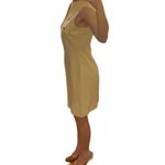 Laundry by Shelli Segal Laundry Linen Silk Yellow Dress Photo 5