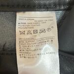 Banana Republic NEW Black Faux Vegan Leather Mid Rise Flared Bootcut Pants Sz 24 Photo 2