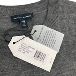 Universal Standard 4XS 00 Merino Wool Crewneck Sweater Grey Melange Long Sleeve Photo 4