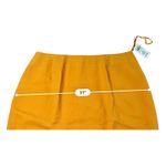 Linda Allard Ellen Tracy Lined Crepe Wool Straight Pencil Skirt 16 NWT MSRP $155 Orange Photo 2