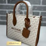 Michael Kors Vanilla Mirella Tote Small Shopper Bag Photo 3