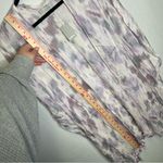 Nordstrom | Kimono Women's Tie-Dye Sweater - Purple and Gray Photo 4