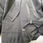 Gallery Black and Tan Blazer with Layered Design Photo 12