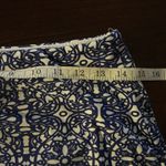 Lola Printed Mini Skirt Skort Blue/White Beach Summer Golf Tennis Blue Photo 2