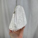VTG Pearl White Nexxus XX Makeup Bag Travel Zipper Cosmetic Pouch NWOT Photo 2