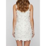 Tularosa Kimmy 3D Floral Appliqué Mini Dress, Ivory, Medium Photo 3