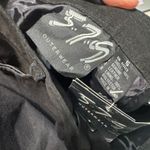 5/7/9 Y2K black suede leather jeans NWT sz 5 straight leg pants NOS 5 Photo 7