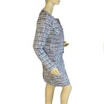 Cynthia Rowley  RED, WHITE & BLUE TWEED SKIRT SUIT (S/6) Photo 3