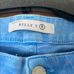 Neon Light Blue Ankle Jeans Size 30 Photo 1