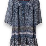Patrons of Peace Anthropologie flowy tunic Dress, lined, 3/4 sleeve, size S Photo 0