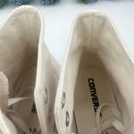 Converse  Size 7 Women Chuck Taylor All Star Hi Top Sneaker Gold silver Studs Photo 5