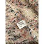 Solitaire  by Ravi Khosla duster Cardigan Sweater Fuzzy Knit Multicolor retro M Photo 5