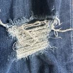 Show Me Your Mumu Mumu Blue Distressed Skinny Jeans Raw Hem Jeans Size 24 High Rise Photo 5