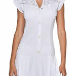 L’etoile Sport White Cap Sleeve Sports Performance Dress XS Women Photo 0