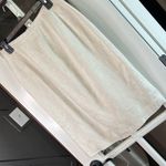 Harvé Benard HARVE BENARD Vintage White 100% Linen Jacquard Midi‎ Pencil Skirt Size 6 Photo 1