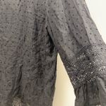 Eyeshadow Black  extra large blouse women’s Swiss dot design $35 Photo 4