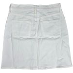 J.Crew Denim mini skirt in white 26 NWT Photo 1