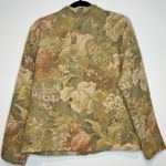 Coldwater Creek Vintage  Tapestry Jacket Floral Quilted Coat Womens SZ L USA Made Photo 1