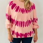 Le lis Berry Twist Tie Dye Sweatshirt Photo 0