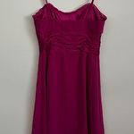Democracy Y2K Magenta Spaghetti Strap Chiffon Cocktail Dress-Size 6 Photo 3
