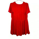 Show Me Your Mumu  Red‎ Austin Mini Babydoll Dress Photo 2
