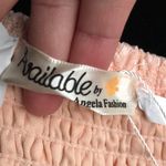 Available by Angela Fashion Peach Colored Mini Dress Photo 5