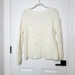 Anthropologie V-Neck Sweater Pullover Chunky Knit Jumper Size XS Photo 6