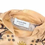 Marine Serre  White Line Tattoo Printed Top Photo 9