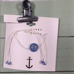 LC Lauren Conrad 🆕  Blue & White Anchor Bracelet Photo 3