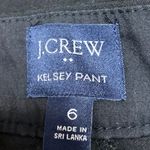 J.Crew Kelsey Women's Black High Waist Flared Bootcut Trousers Dress Pants Sz 6 Photo 3