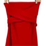 Lulus  Own the Night Red Strapless Maxi Dress Size Small NWT Photo 7