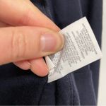 CAbi  Navy Blue Open Front Cropped Long Sleeve Cardigan Sweater Womens S Ballet Photo 6