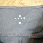 Athleta Womens Chaturanga Crop Yoga Pants Size M Black Nylon Stretch Photo 6