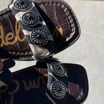 Sam Edelman  Hera Woven Buckle Slide Sandals, Black, Women’s Size 7 M Western Photo 9