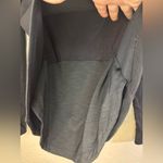 Athleta Bootcamp Hoodie Black Criss Cross Back Mesh Size XS Photo 12