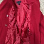 Red Pea Coat Photo 2
