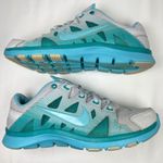 Nike  Training Shoes Sneakers Womens US 6.5 Gray Blue Athletic Running Photo 7