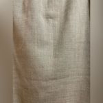 Preston & York  linen blend lined slacks. Light gray. Button & zip side closure Photo 1