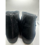 Sophie Sue Black Fringe Ankle Boots Size 9 western Photo 5