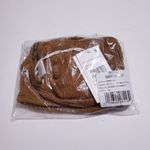 Good American Crinkle One Shoulder Bikini Swim Top Always Fits Brown Size 1/2 Photo 4