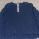 Lululemon  Modal Relaxed-Fit Lounge Long-Sleeve Shirt Size 4 Photo 0